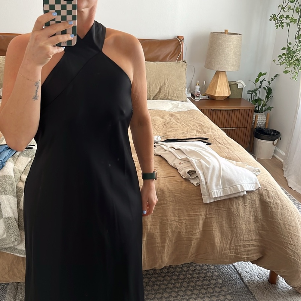 Elegant Black Women's Dress